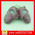 2015 Popular cow wholesale cheap suede leather moccasin for baby